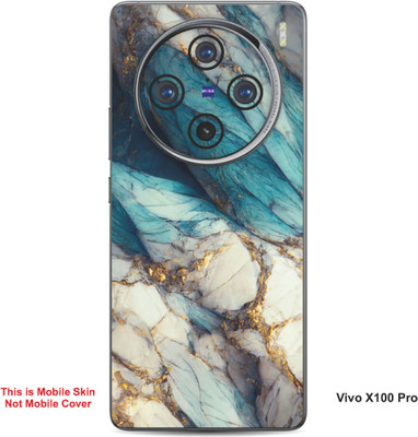 VYBE The Smart Choice Vivo X100 Pro Abstract Embossed Mobile Skin(Hippie Blue 19)