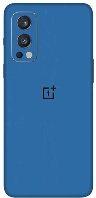 Vcare GadGets One Plus Nord 2 5G Skin Back Side With Camera Protection High Quality Premium Mobile Skin(Blue Light Glossy)