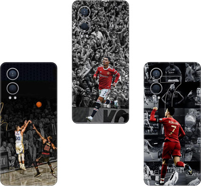 wrap craft ONEPLUS NORD N100 COMBO(PACK OF 3)Camera&Back Protector Premium Vinyl Mobile Skin(Multicolor)