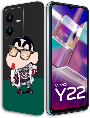 BugguSkin VIVO Y22 Mobile Skin(Ultra Super Happy Shinchan Skin With High Matte Finish.)