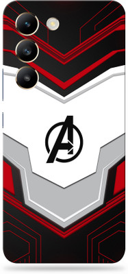 WeCre8 Skin's vivo t3 5g Ultra Premium Vinyl Mobile Skin (Multicolor) Mobile Skin(Avenger-Logo)