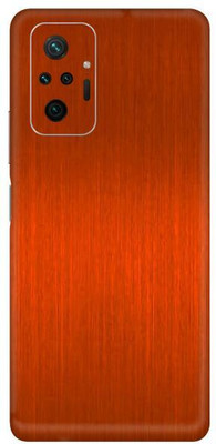 Vcare GadGets Redmi Note 10 Pro Mobile Skin(Orange)
