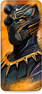 SkinoMania Realme 10 pro (5G) Mobile Skin(Multicolor Golden-Panther)
