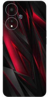 Vcare GadGets A59 (5G) Mobile Skin(Red & Black)