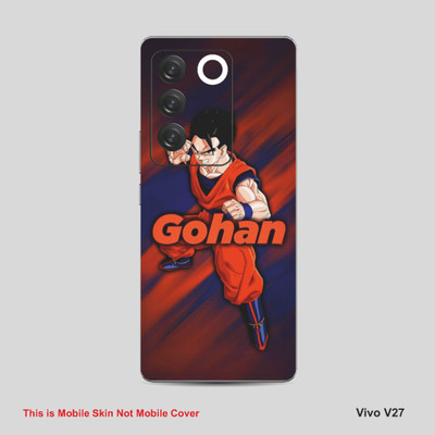 VYBE The Smart Choice Vivo V27 Gohan Mobile Skin Mobile Skin(Red Orange A36)