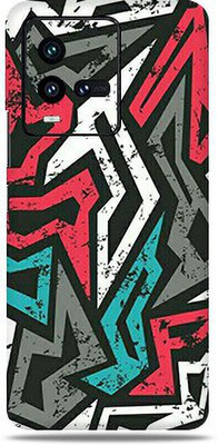 Mclaxa Vivo Iqoo 9T 5G, Abstract Mad Angle For vivo iqoo 9t 5g Mobile Skin(Abstract Mad Angle skin (Only Back Panel Coverage))