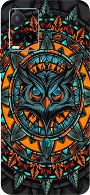LAMHA Vivo Y33T Mobile Skin(Ultra Super Mighty Owl With High Mattte Finish.)