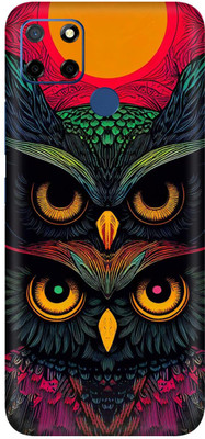 wrap craft REALME C12 Premium Vinyl Mobile Skin(Multicolor)