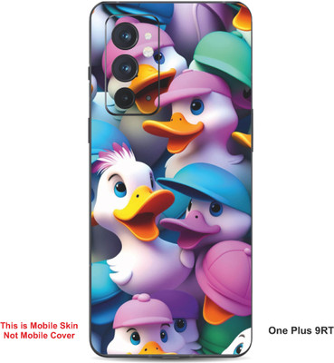 VYBE The Smart Choice One Plus 9RT Duck Embossed Mobile Skin(Cadillac Pink 28)