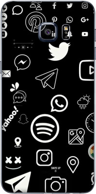 ScreenMart Samsung Galaxy S6 Edge Plus Mobile Skin(Multicolor)