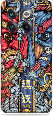 SkinoMania Oneplus 10T Mobile Skin(Ashur Multicolor)