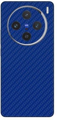 Vcare GadGets X100 5G Mobile Skin(Fiber Carbon Blue)