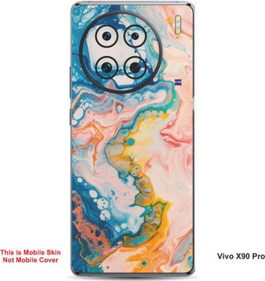 VYBE The Smart Choice Vivo X90 Pro Abstract Embossed Mobile Skin(Dust Storm 17)