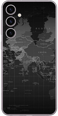 FCS Samsung Galaxy A54 5G Printed Back skin Mobile Skin(Map)