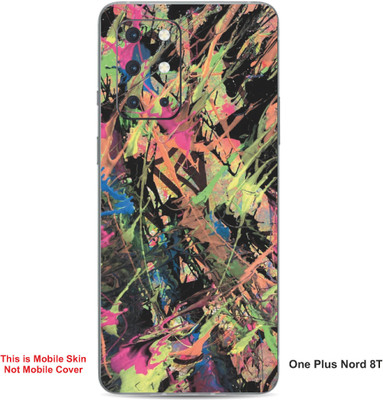 VYBE The Smart Choice One Plus Nord 8T Art Embossed Mobile Skin(Donkey Brown A16)