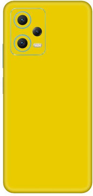 Vcare GadGets Redmi Note 12 5G Mobile Skin(Yellow)