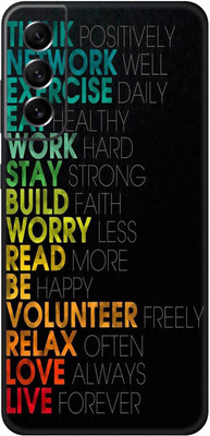 SKINFACTORY SAMSUNG GALAXY S21 FE 5G Premium Mobile Skin(Multicolor)