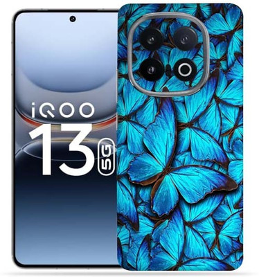 OggyBaba OggyBaba Vivo Iqoo 13 5g Mobile Skin(Butterfly Blue)