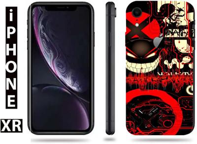 TJ CREATION Apple iPhone XR Mobile Skin(Ultra Super Red Graffiti Skin With High Matte Finish.)