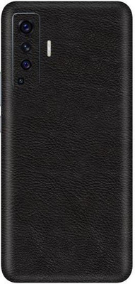 Vcare GadGets Vivo X50 Mobile Skin(Leather Black)