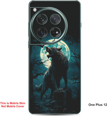 VYBE The Smart Choice One Plus 12 Wolf Embossed Mobile Skin(Dairy Cream 34)