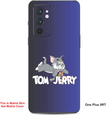 VYBE The Smart Choice One Plus 9RT Tom & Jerry Embossed Mobile Skin(Mulled Wine 22)