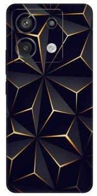 Vcare GadGets Redmi Note 13 Pro (5G) Mobile Skin(Black & Gold)