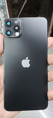 Goggly Apple iPhone X Convert to iPhone 13 Pro - Black Mobile Skin(Black)