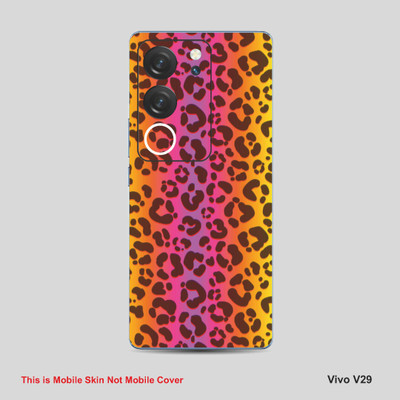 VYBE The Smart Choice Vivo 29 Pattern Mobile Skin Mobile Skin(Multi ColourCA21)