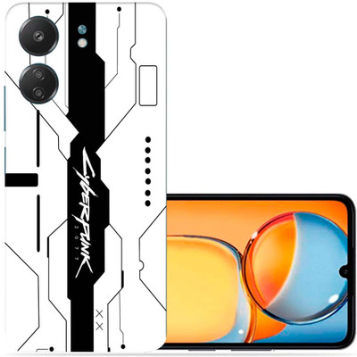 WeCre8 Skin's WeCre8 Skin's Xiaomi Redmi 13C 4G Mobile Skin(Simple White Cyber)
