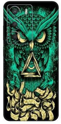 Vcare GadGets Realme C73 (5G) Mobile Skin(Green & Golden)