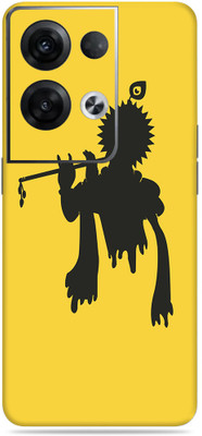 SkinoMania Oppo Reno 8 Pro 5G Mobile Skin(Multicolor Krishna)