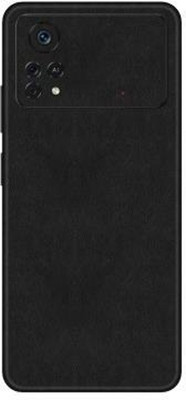 Vcare GadGets Poco X4 Pro (5G) Mobile Skin(Black)