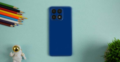 BugguSkin HUAWEL HONOR 8X Mobile Skin(Ulltra Super Dark Blue Matte Skin With High Matte Finish., Mobile Skin (Back+Side+Camera))