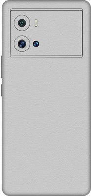 Vcare GadGets Leather White vivo i QOO 9 Pro 5G Mobile Skin(Leather White)