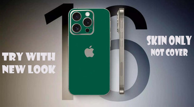 TJ CREATION Apple iPhone 16 Pro Mobile Skin(Moss Green)