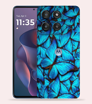 OggyBaba OggyBaba Moto G60 pro 5g Mobile Skin(Butterfly Blue)