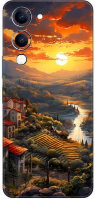 wrap craft VIVO IQOO Z10 LITE 5G Premium Vinyl BACK 147 Mobile Skin(Multicolor)