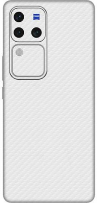 Vcare GadGets White Carbon V30 Pro 5G Mobile Skin(White Carbon)