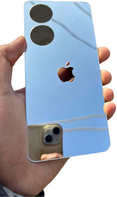 TWUAOP VIVO T2 5G, MIRROR BACK PANNEL ACRYLIC SHEET Mobile Skin(Silver)