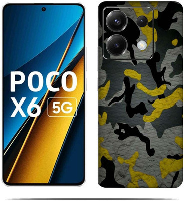 LAMHA Poco X6 5G.. Mobile Skin(Ultra Super Multicolor Skin With HiighQuality Matte Finish.)