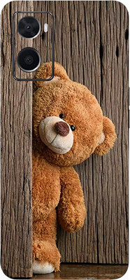 AsSkin Oppo A76 Mobile Skin(Happy Teddy Skin With Glossy Matte Finish.)