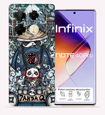 OggyBaba Infinix Note 40 pro 5g Mobile Skin(Ninja Panda)