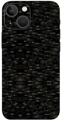 QKVR iPhone 13 Mini Mobile Skin(Black)