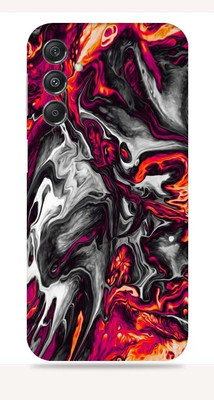 SkinoMania SAMSUNG Galaxy M34 5G Mobile Skin(Colorful Lava)