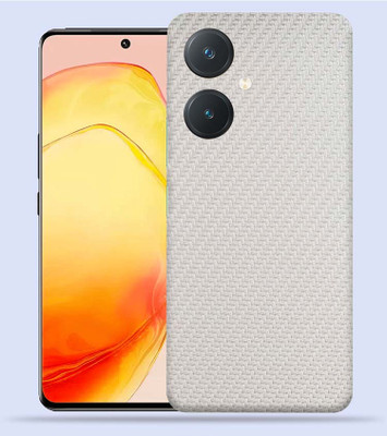 Mclaxa Vivo Y27 4G Silver Carbon Fibre Mobile Skin(Silver Carbon Fibre)