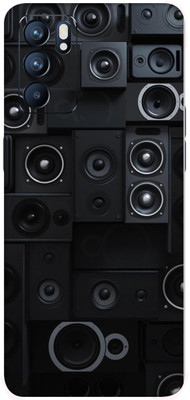 wrap craft OPPO RENO 6Z 5G Premium Vinyl Mobile Skin(Multicolor)