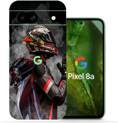 OggyBaba Google Pixel 8A 5g Mobile Skin(Black Racer)