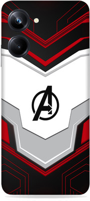 SkinoMania Realme 10 pro (5G) Mobile Skin(Multicolor Avenger-Logo)
