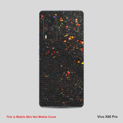 VYBE The Smart Choice Vivo X60 Pro Pattern Mobile Skin Mobile Skin(Multi ColourCK1)